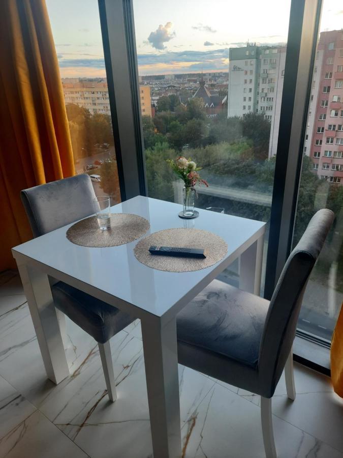 Hanza Tower Sunny Apartment Szczecin Extérieur photo