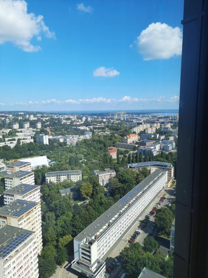 Hanza Tower Sunny Apartment Szczecin Extérieur photo