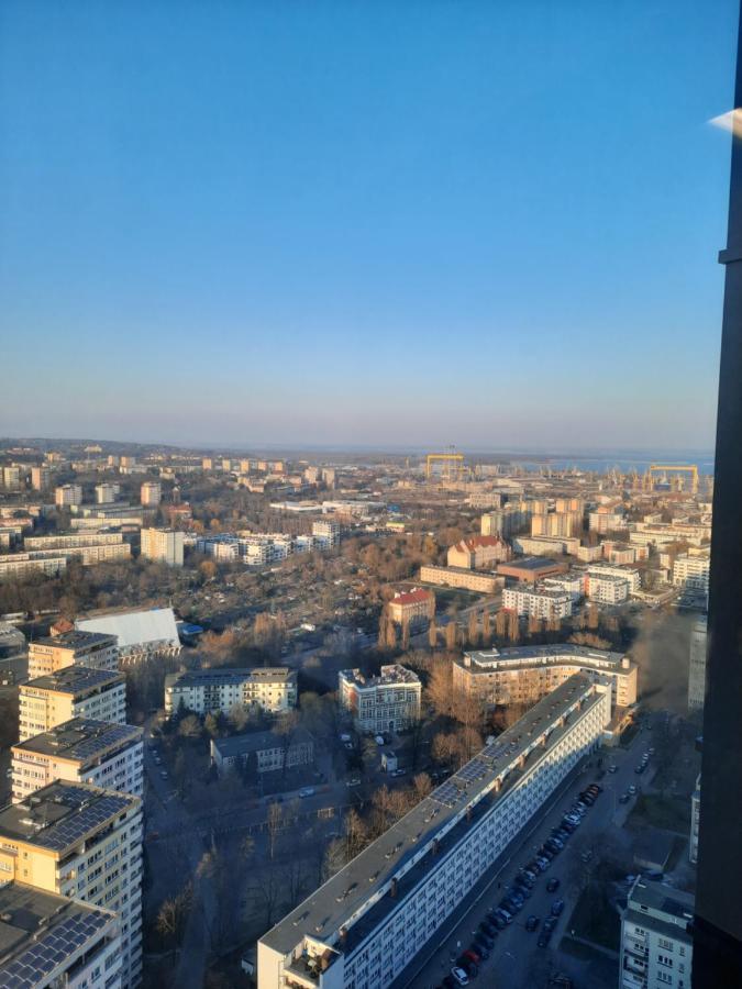 Hanza Tower Sunny Apartment Szczecin Extérieur photo